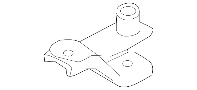 Genuine Nissan Rear Mount Bracket 11332-4BB1A