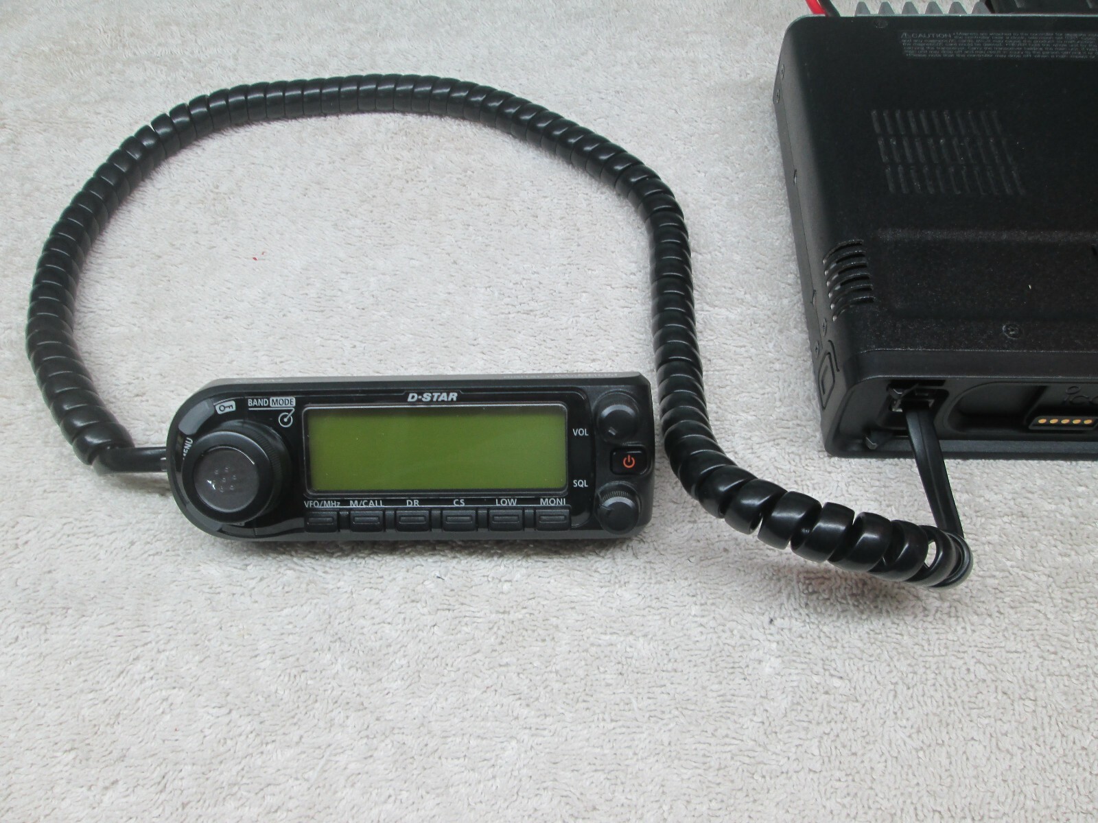 Icom ID-880H MOBILE RADIO 6 PIN SEPARATION CABLE ~ 7 Feet USA Seller
