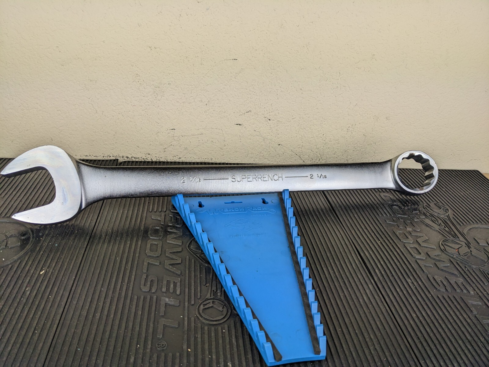#ah487 Williams 1191 2-1/16" Combination Wrench SUPERRENCH USA