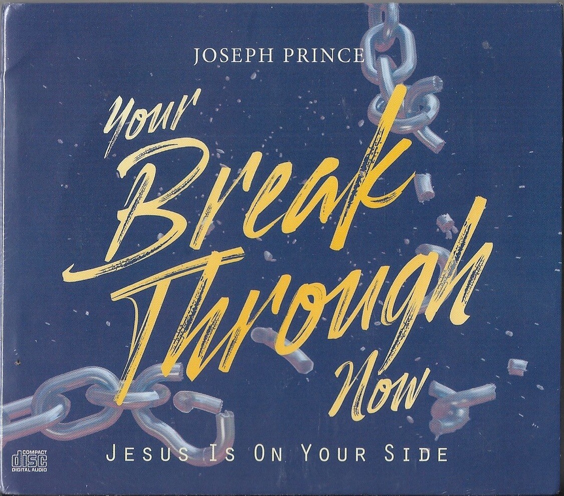 YOUR BREAKTHROUGH NOW Jesus Is On Your Side by Joseph Prince (Cd, 2017) NEW!