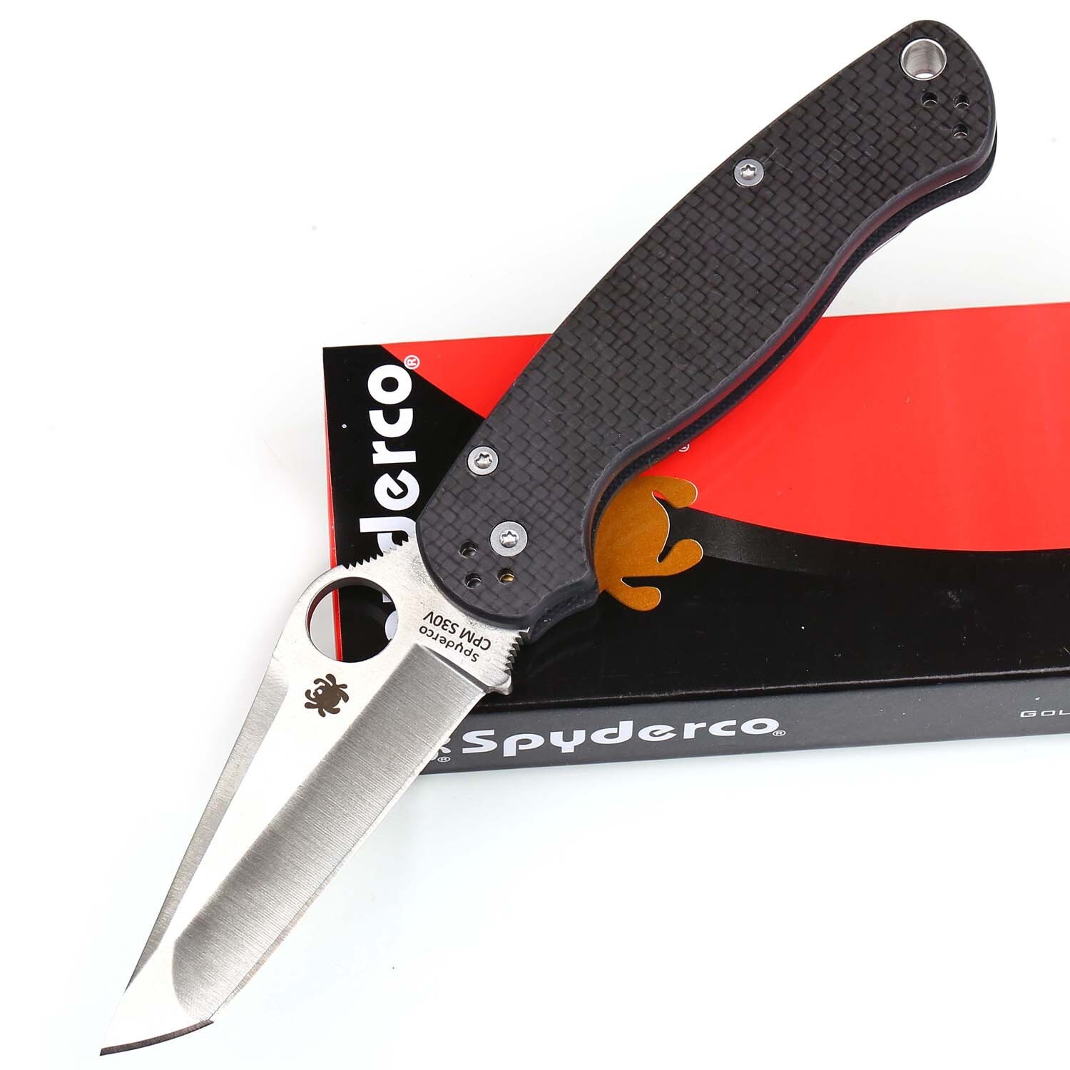 C95 Carbon Fiber Pocket Folding Knife Hunting Camping Tanto Outdoor Tactical EDC