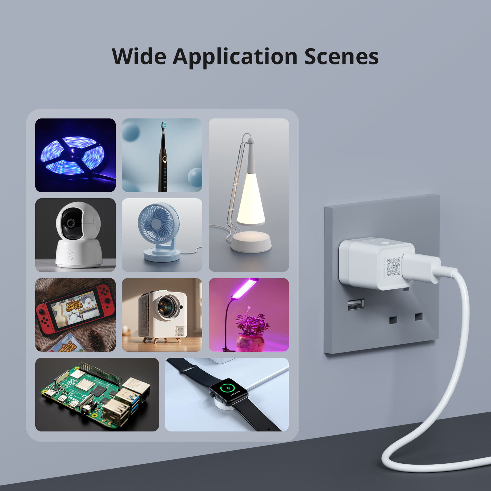 SONOFF ZigBee 3.0 Micro USB Adaptor, USB 2.0 High Speed Adaptor,Smart USB Switch