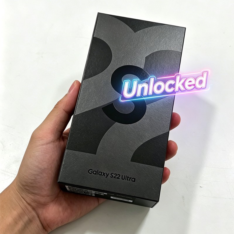 New & Sealed Samsung Galaxy S22 Ultra 5G 128GB S908U Unlocked Smartphone 6.8"