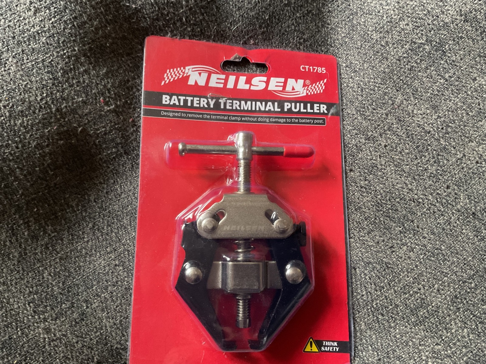 Neilsen CT1785 Battery Terminal and Wiper Arm Puller - Black