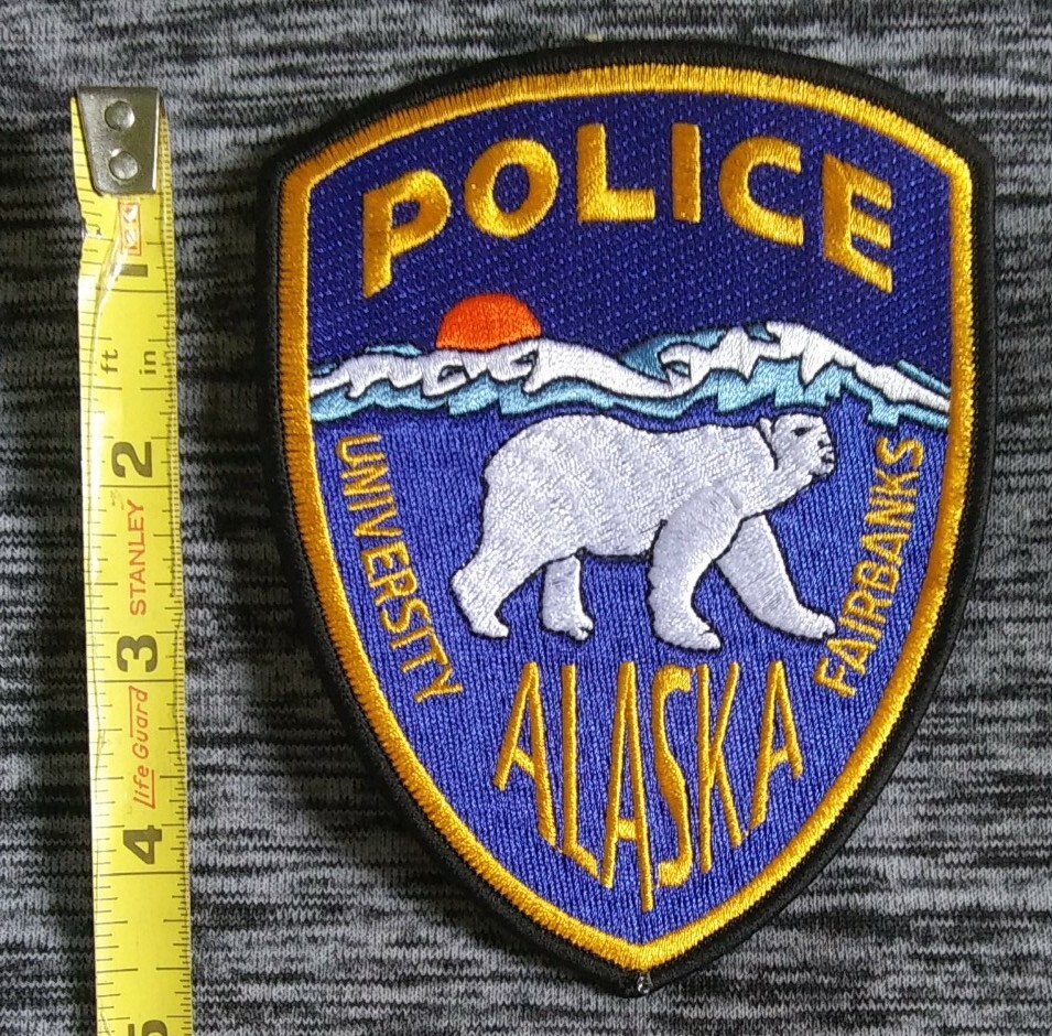 PATCH FAIRBANKS Alaska University UNIFORM Collectors Patch BEAR