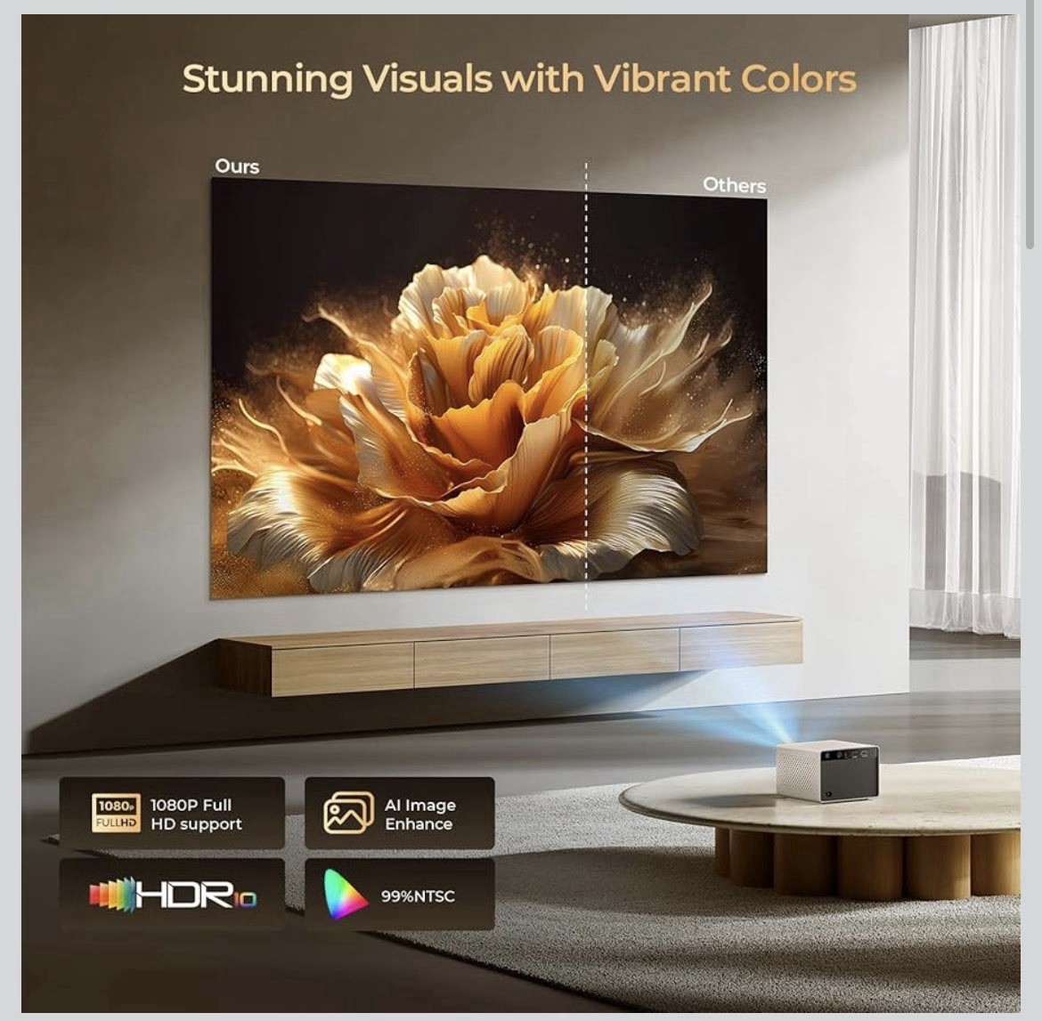 Kogata YG291 Netflix Licensed Smart Projector