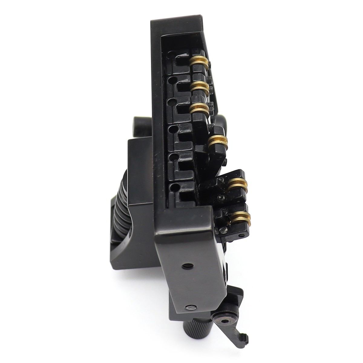 6 String Headless Electric Guitar Roller Tremolo Bridge with String Locks Black