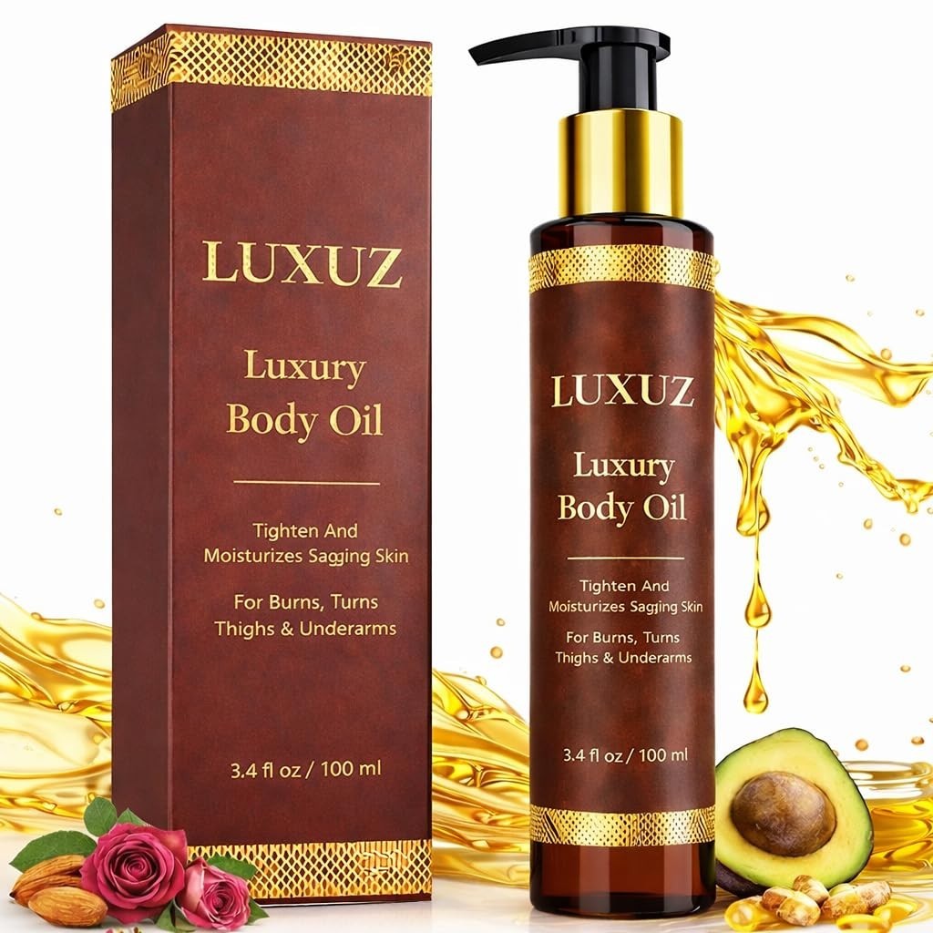 Magic Luxury Body Oil 3.4 oz Firms Tighten & Hydrate Loose Skin Pump..