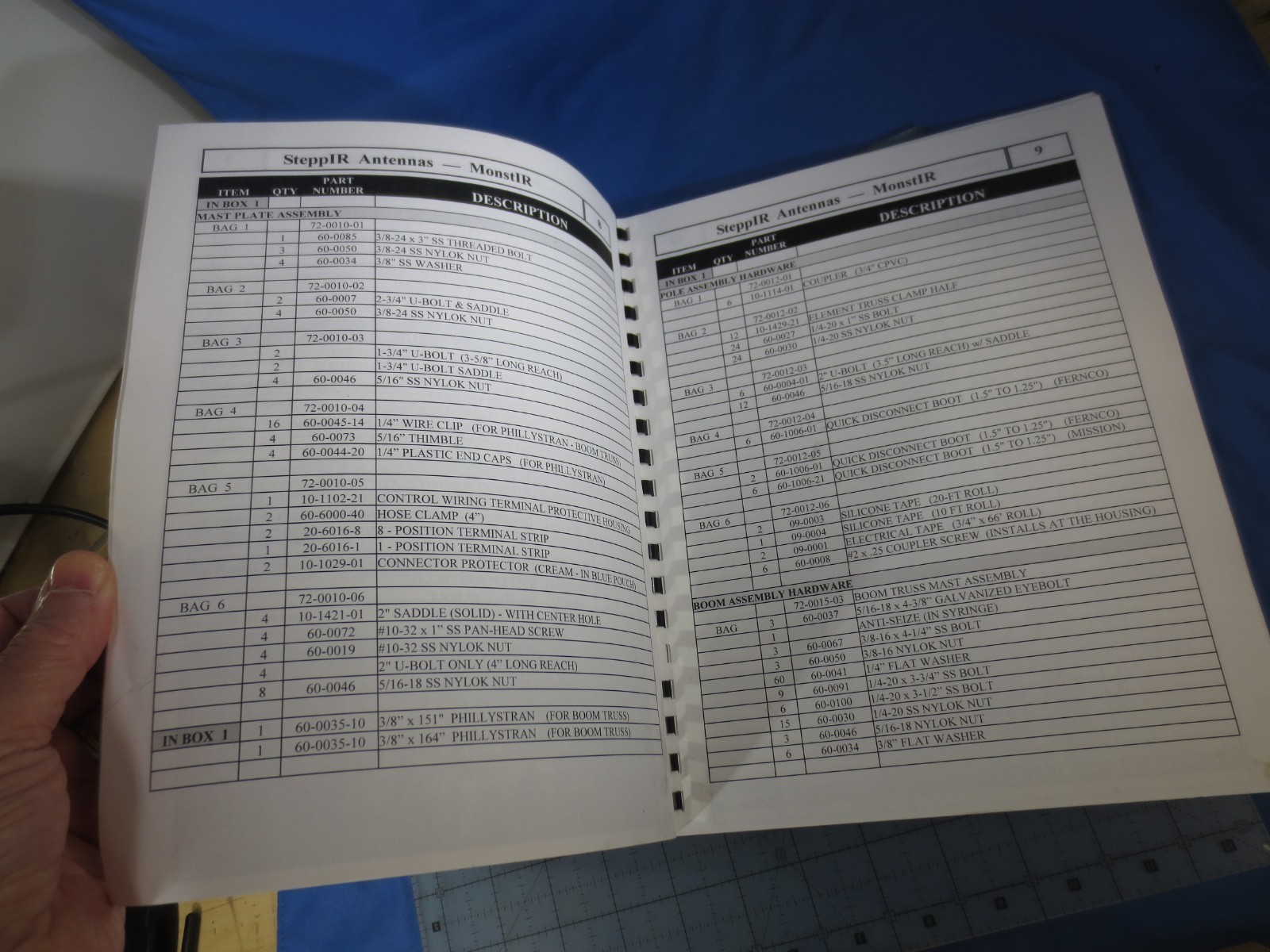 SteppIR Antenna Systems MonstIR Manual Only (Free Shipping!)