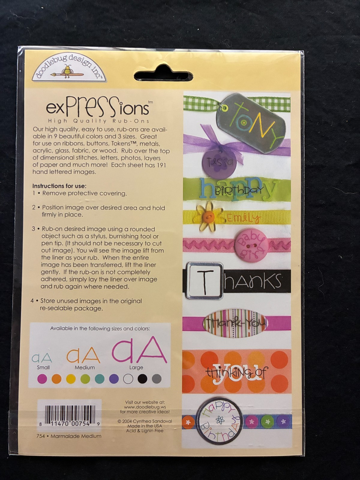 DOODLEBUG DESIGN "ALL MIXED UP" RUN-ON ALPHABETS
