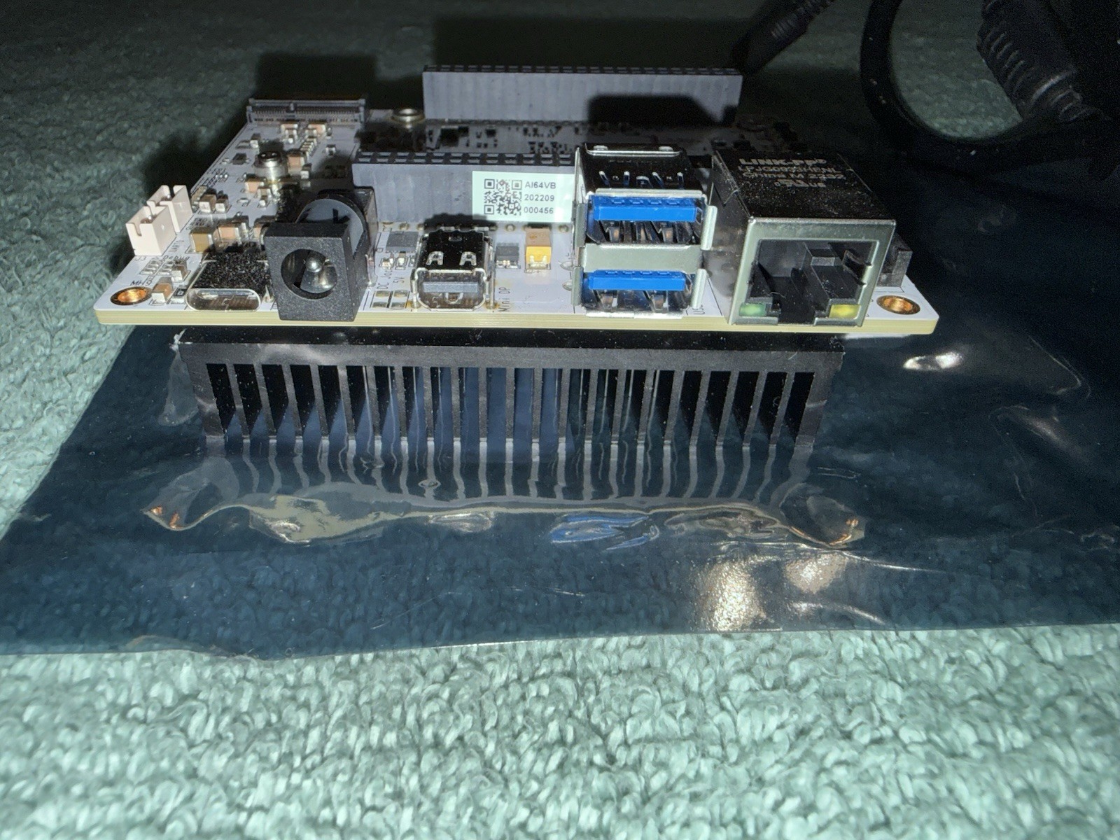 BeagleBone AI-64 with power supply