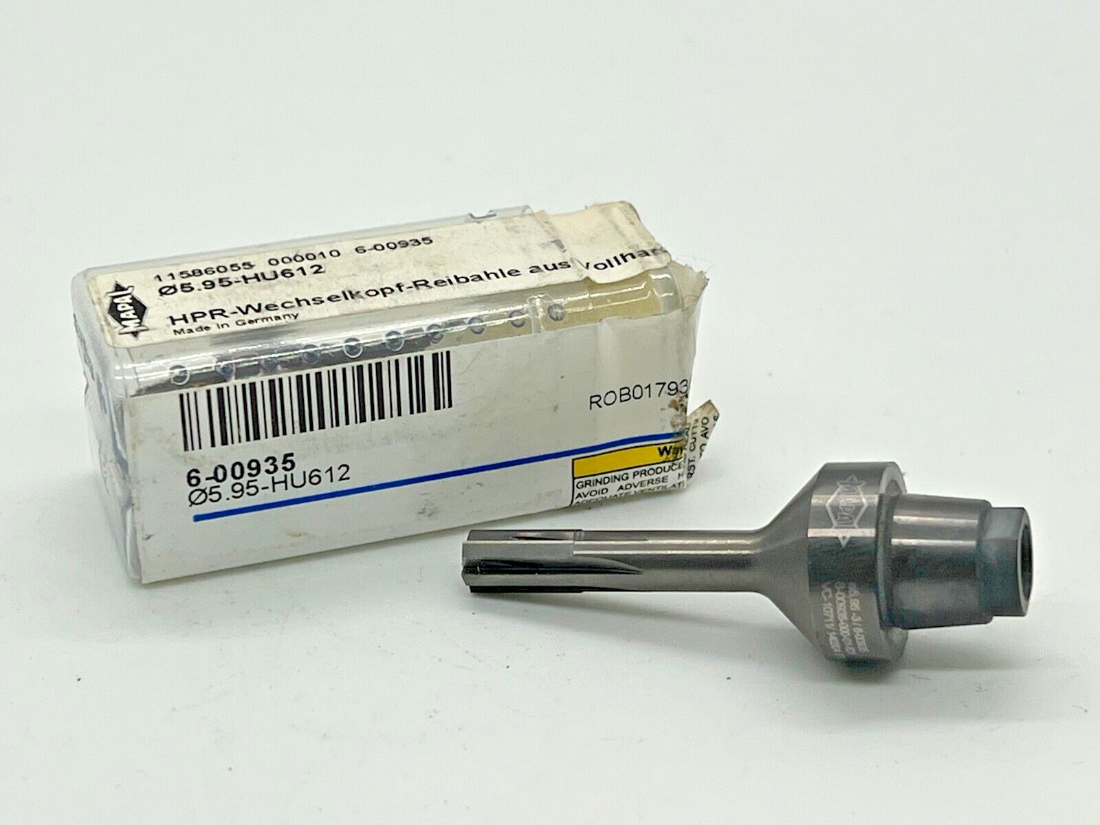 MAPAL New Carbide Reamer - 05.95-HU612, 6-00935