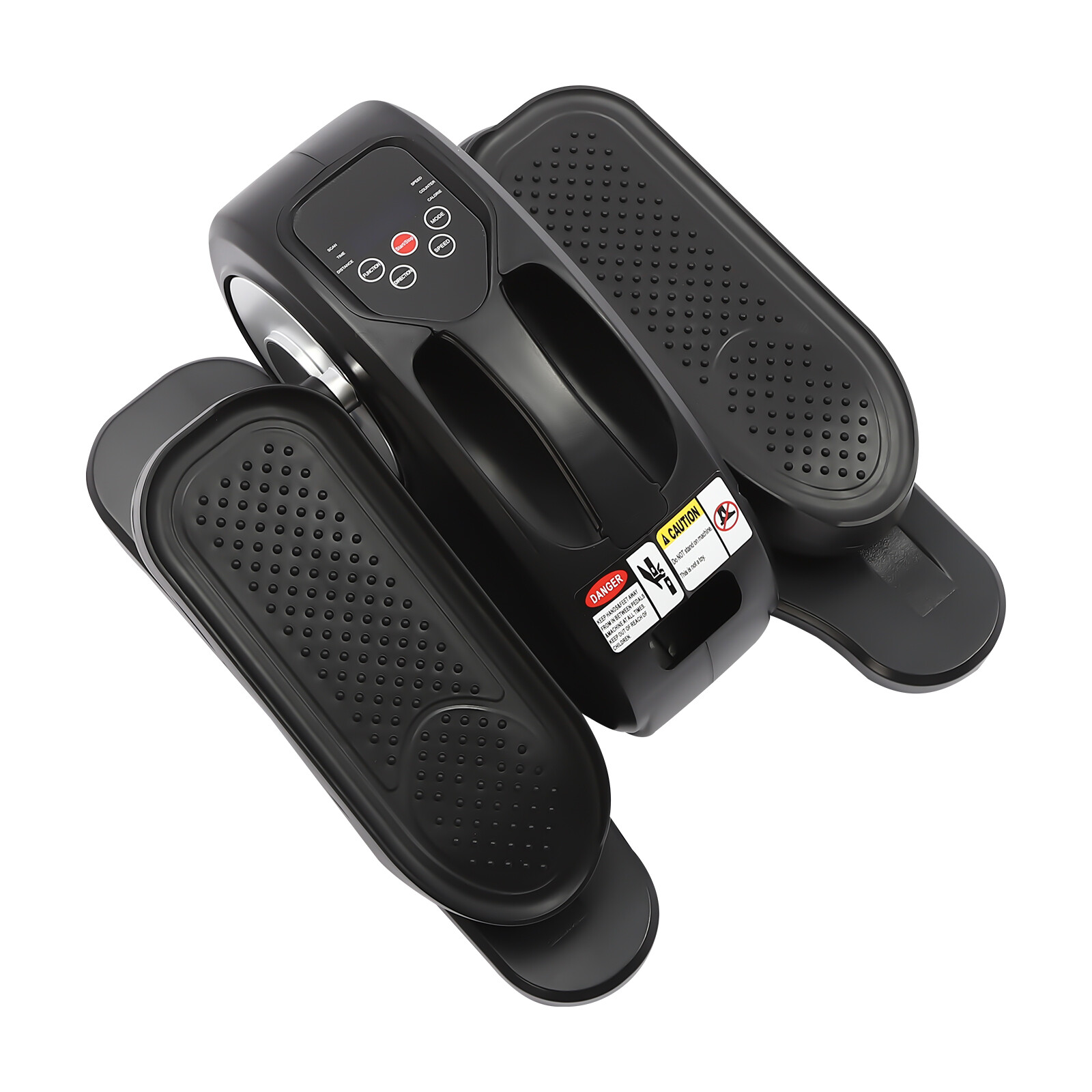 Mini Under Desk Electric Elliptical Machine w/ Remote, LED, 5-Speed