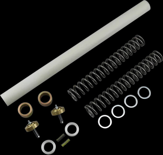 RT Complete Gold Valve Front Fork 1kg Lowering Kit Road Glide Custom 15-23