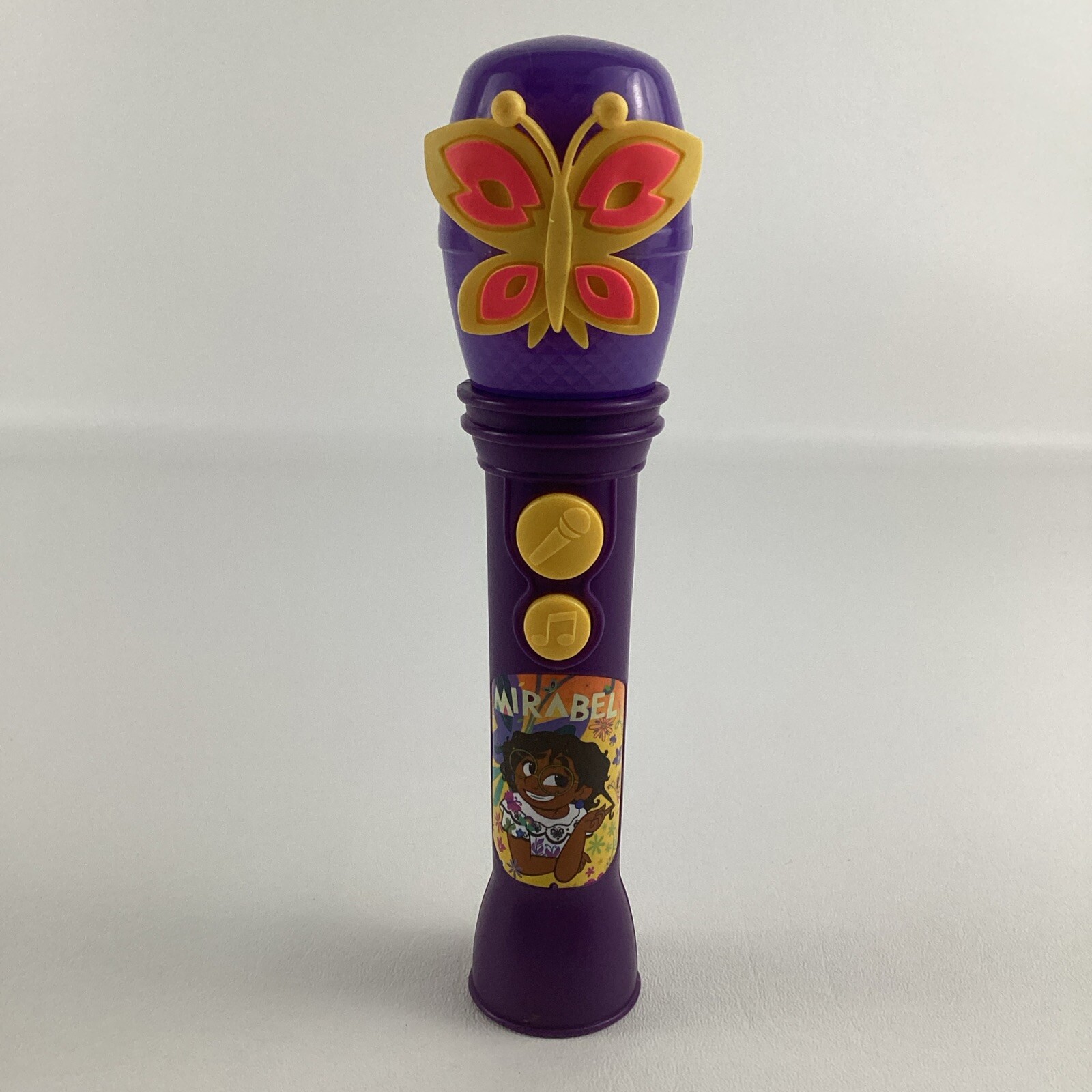 Disney Encanto Movie Musical Microphone Lights Sounds Songs Mirabel Butterfly