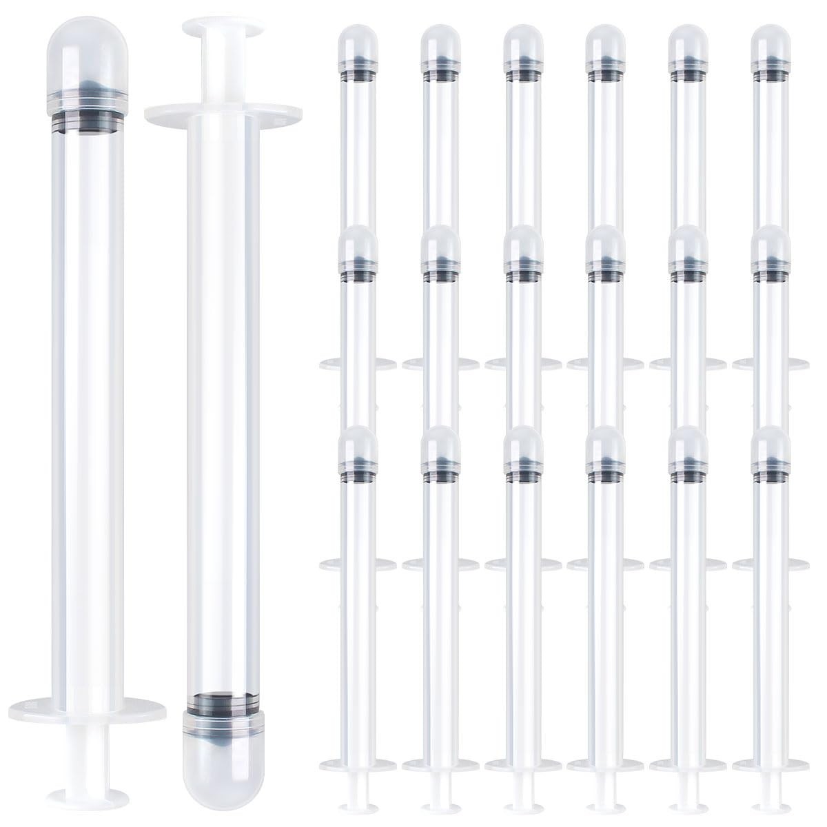 20 Pack Disposable Plastic Vaginal Cream Applicators, Individually Wrapped