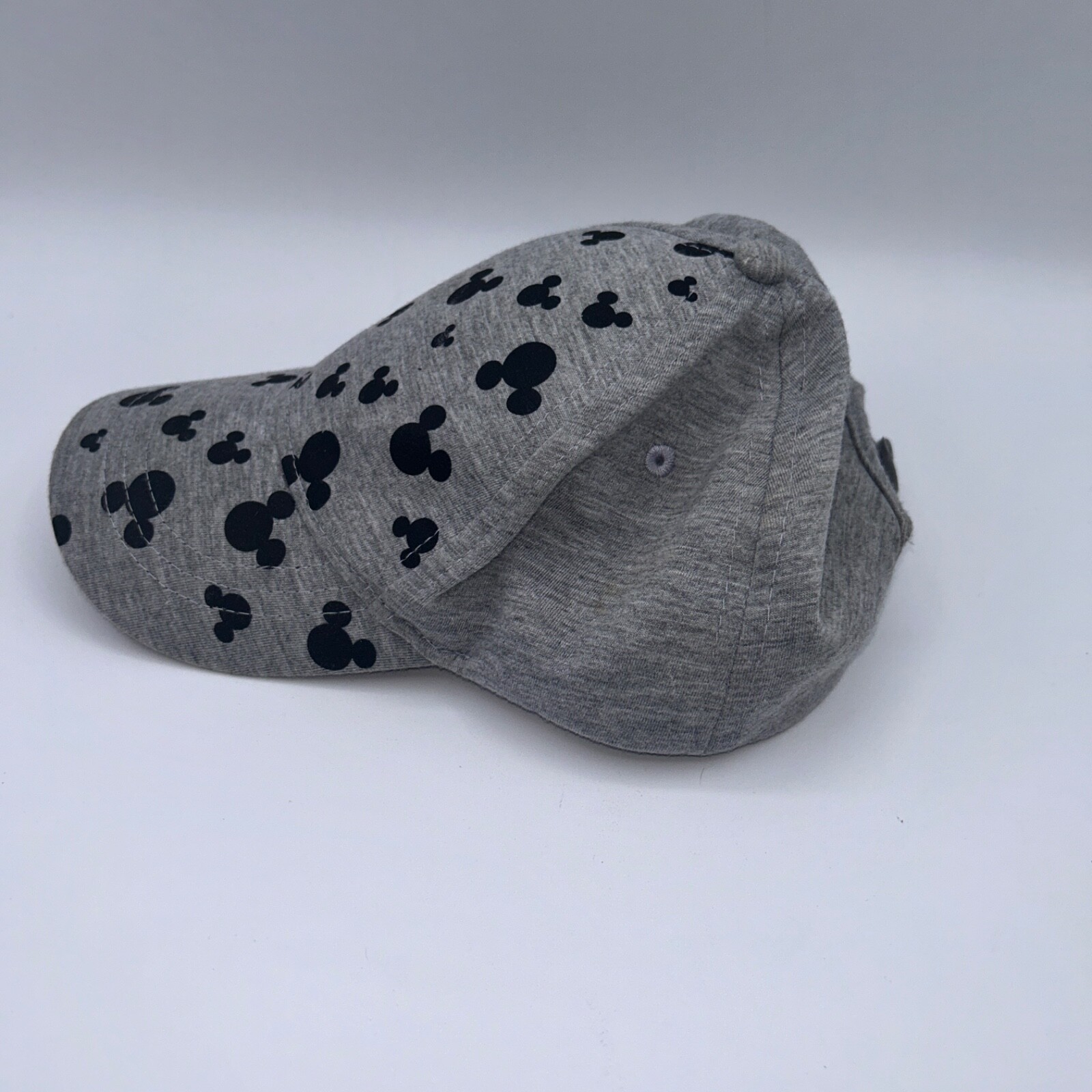 EUC Disney Junior Mickey Mouse Gray Adjustable Baseball Cap