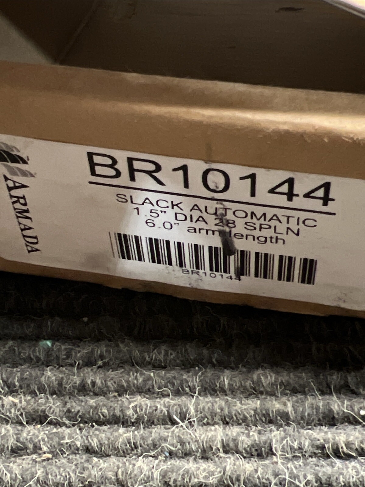 NOS ARMADA Slack Adjuster BR10144 Missing Hardware