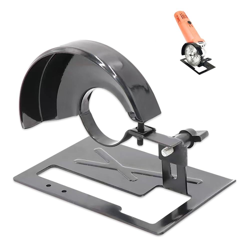 ZORZA 1Pcs Special Cutting Bracket Protective Cover for Angle Grinder Black