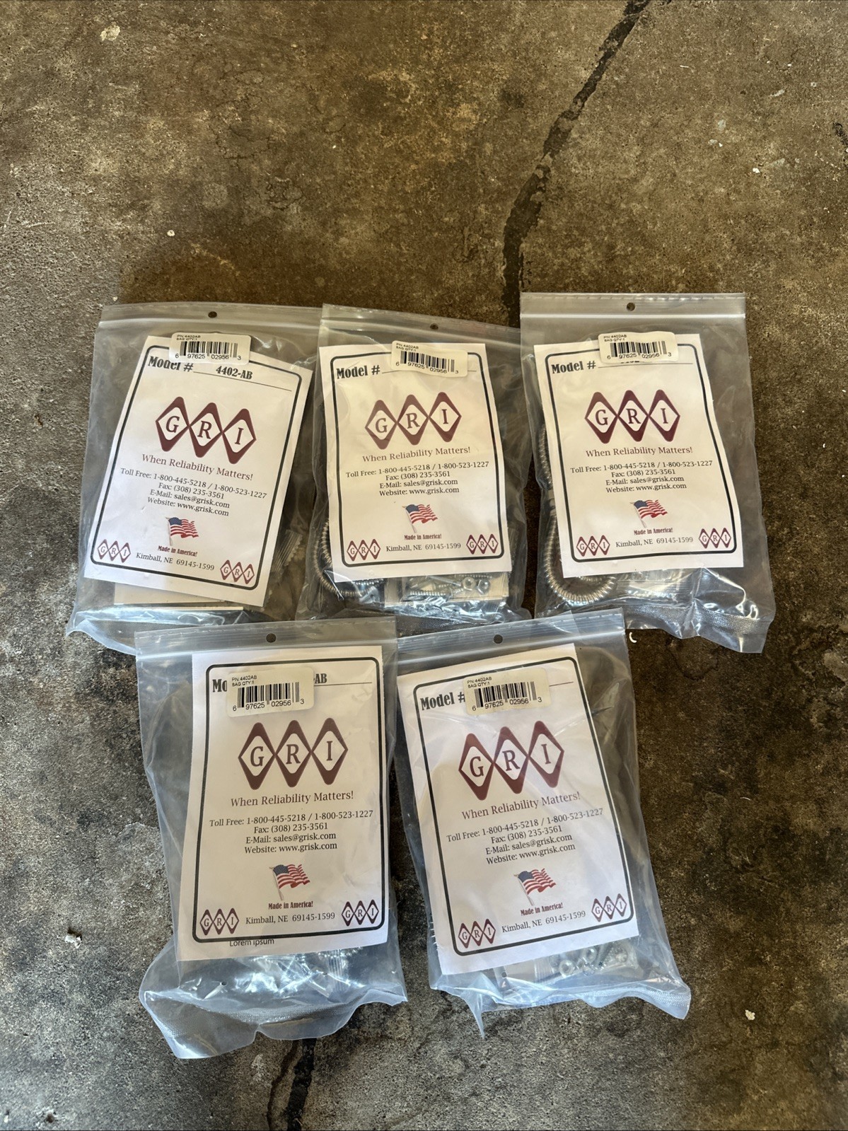 Gri 4402AB Surface Mount Contact 3’ Armor Cable. Brand New. Sealed. Free Shippin