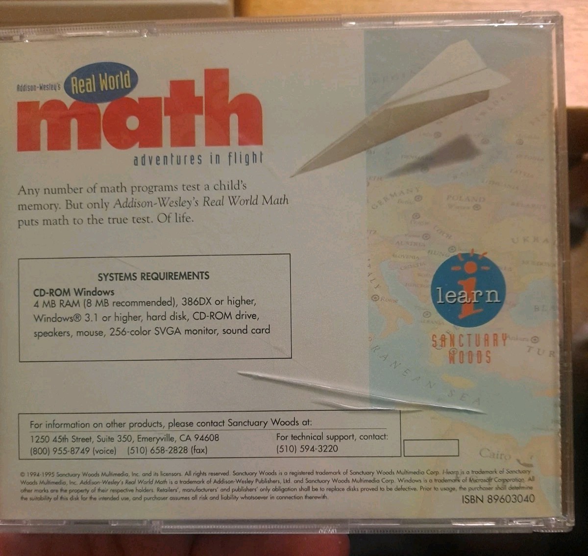 Real World Math: Adventures In Flight (PC CD)