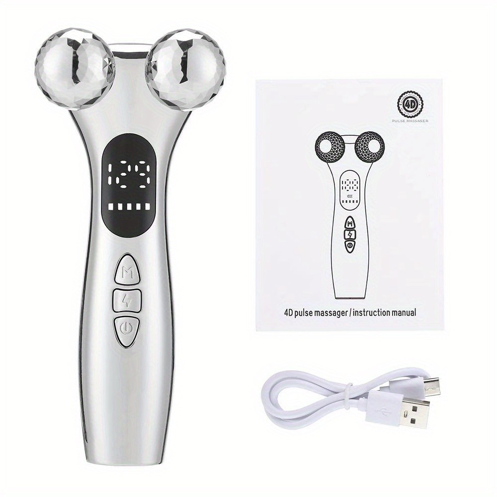 Electric 3D Face Massager Roller - Facial Beauty Device for Face Eye Waist Leg