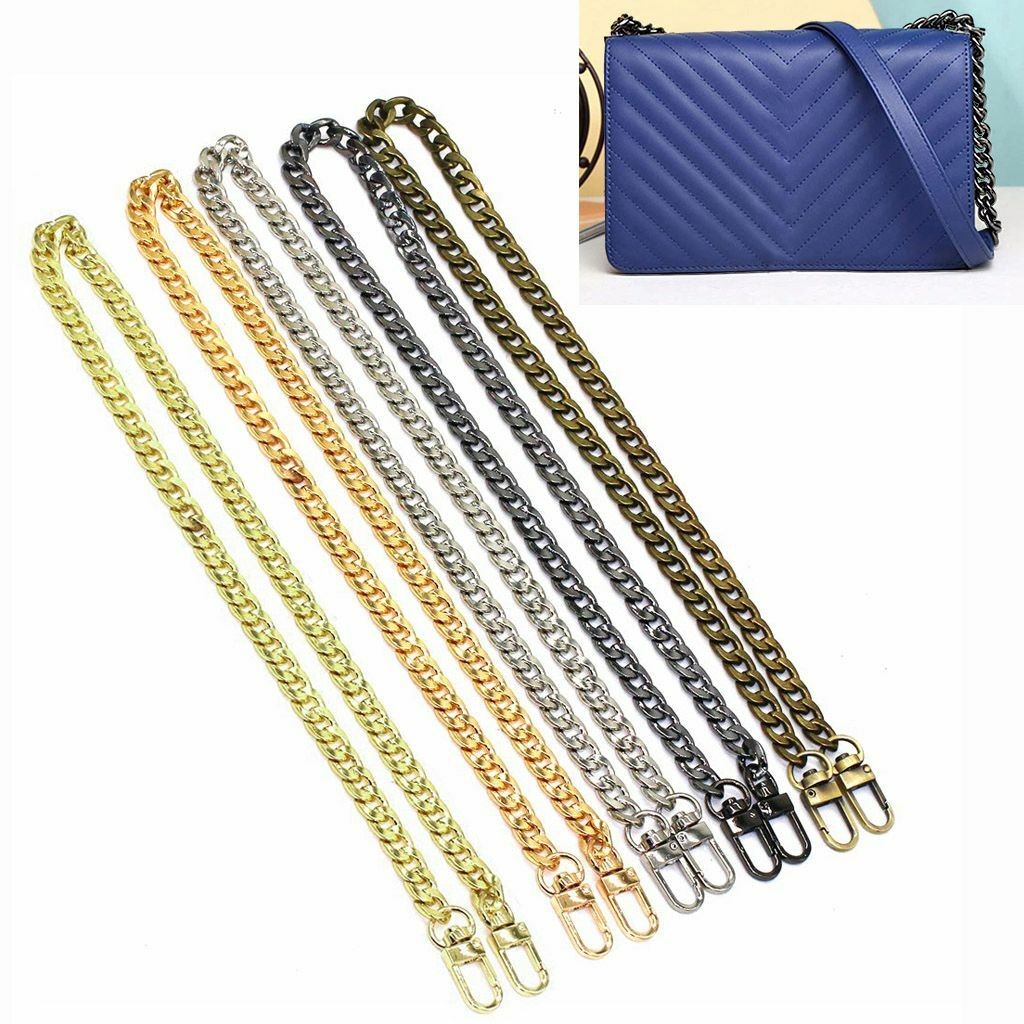 120cm Replacement Purse Chain Strap Handle Shoulder For Cross body Handbag Bag