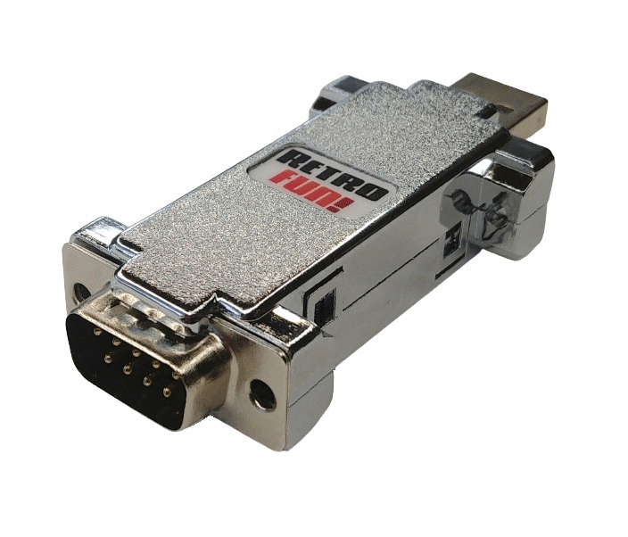 New Retrofun for Amiga for C64 DB9 Joy Mouse to PC Emulator USB Adapter 1341