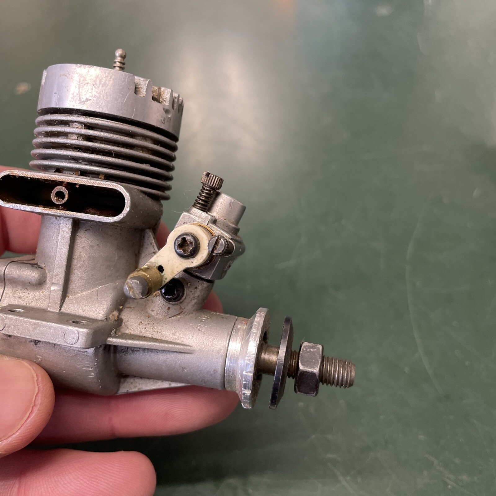 OS Max 25 RC Airplane Engine Nitro Glow 2 Stroke Untested