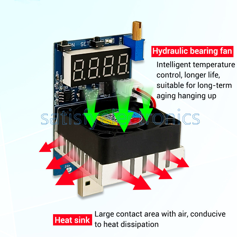 Electronic Load USB Digital Voltage Ammeter Battery Charging Detection NEW