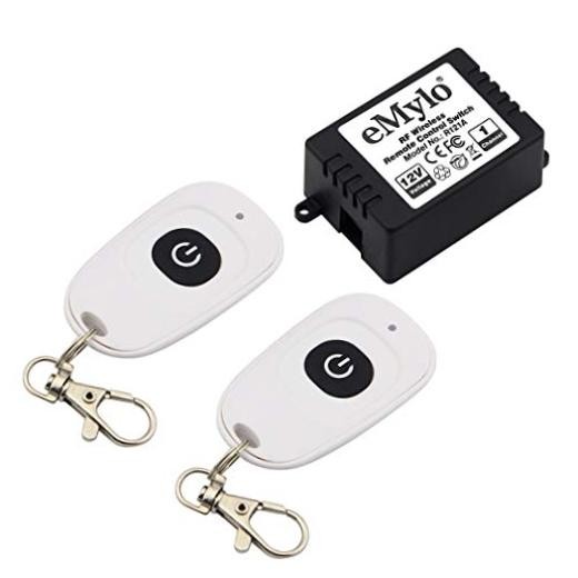 Smart RF Relay Switch eMylo Wireless Remote Control Switch DC 12V 12V 1-Channel
