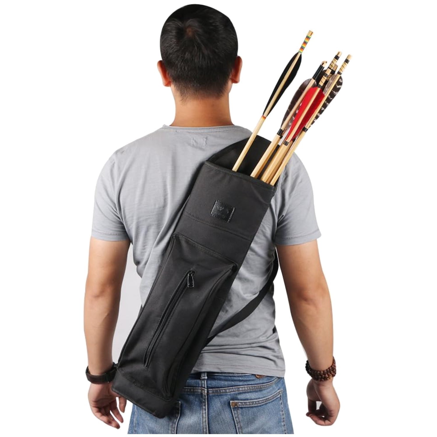 Canvas Arrow Holder - Shoulder Mount - 30 Arrows