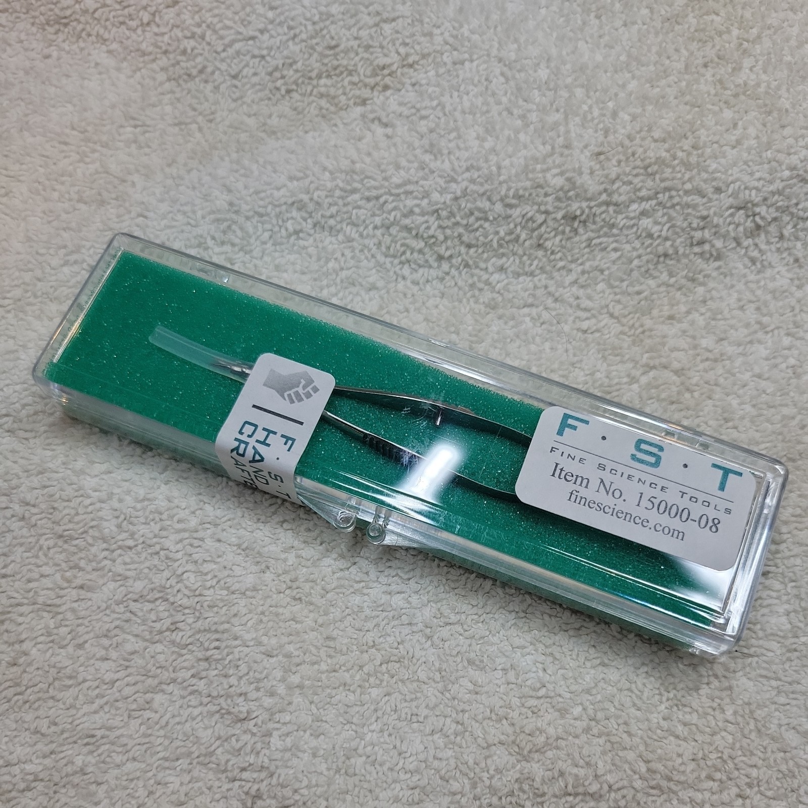 fine science tools  #15000-8 spring scissors