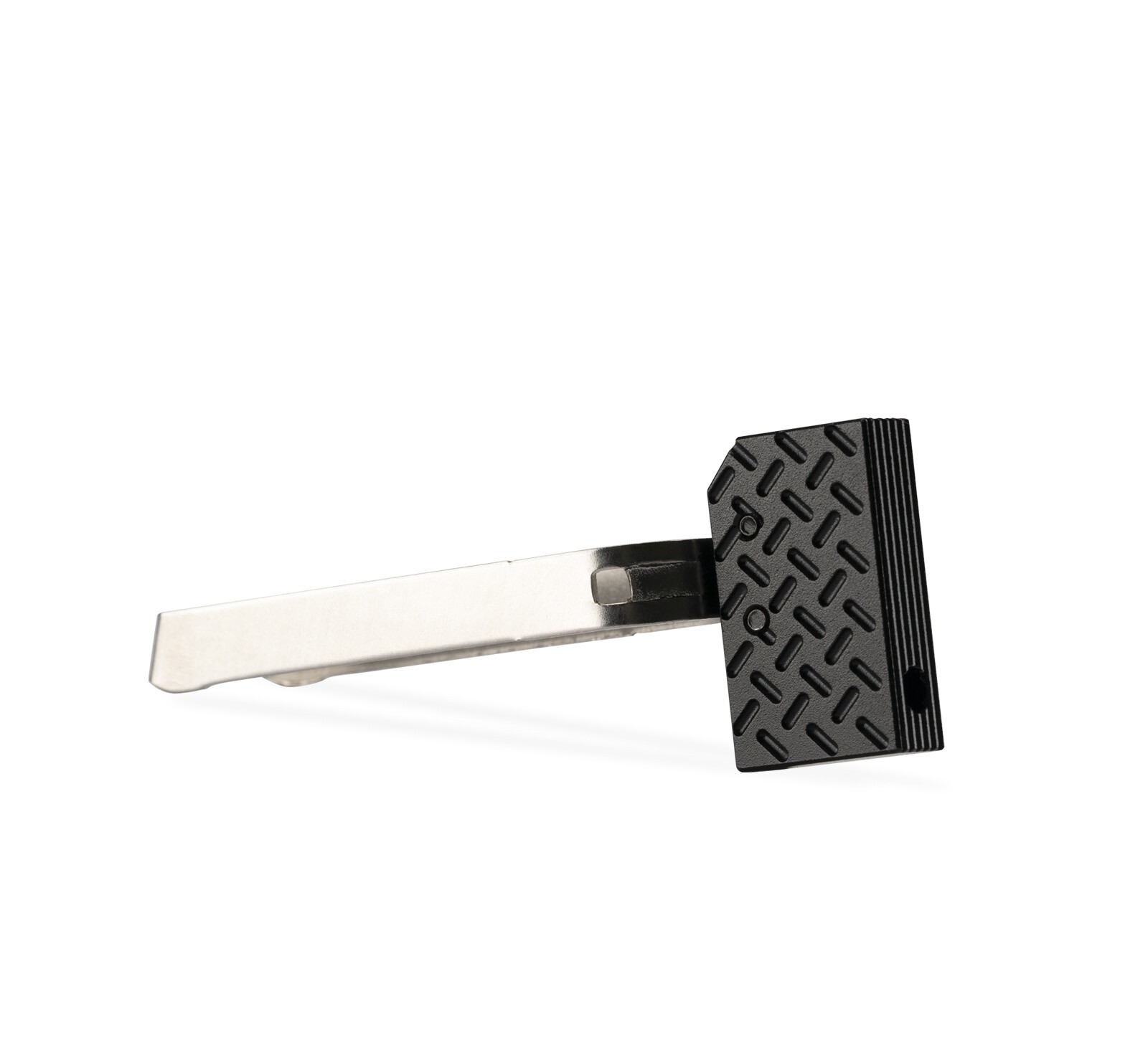 1911 trigger flat Diamond Tread design - Black anodized aluminum for all 1911s