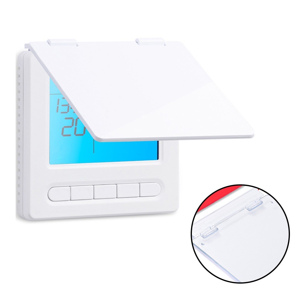 Thermostat Guard Cover Clear for AC Heating Control Panels 86mm or 120mm Size