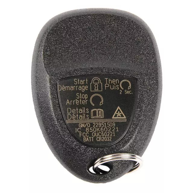 Genuine ACDelco Key Fob 22951509