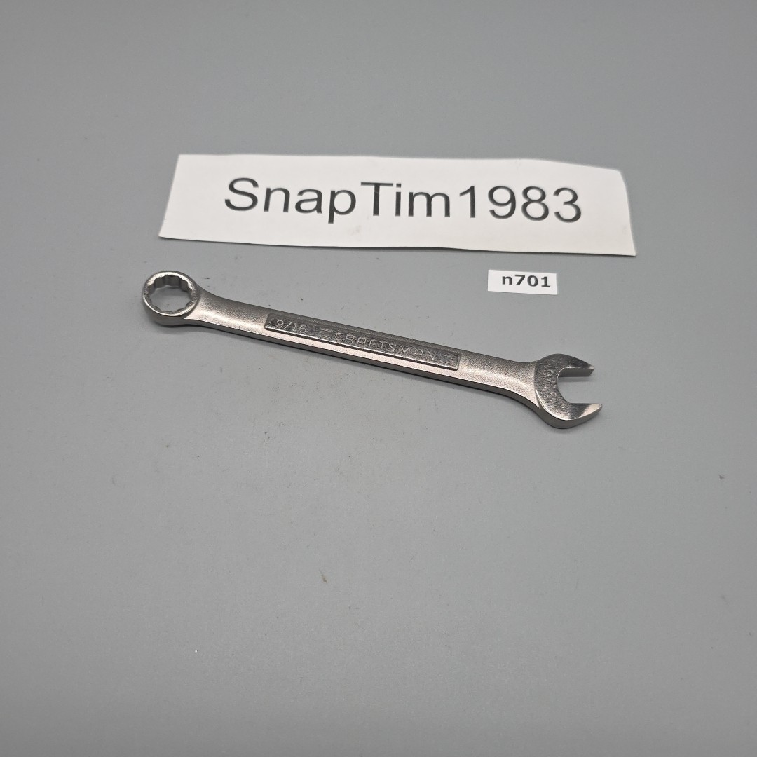 Craftsman Tools  VA-44696  9/16" Combination Wrench 12pt USA