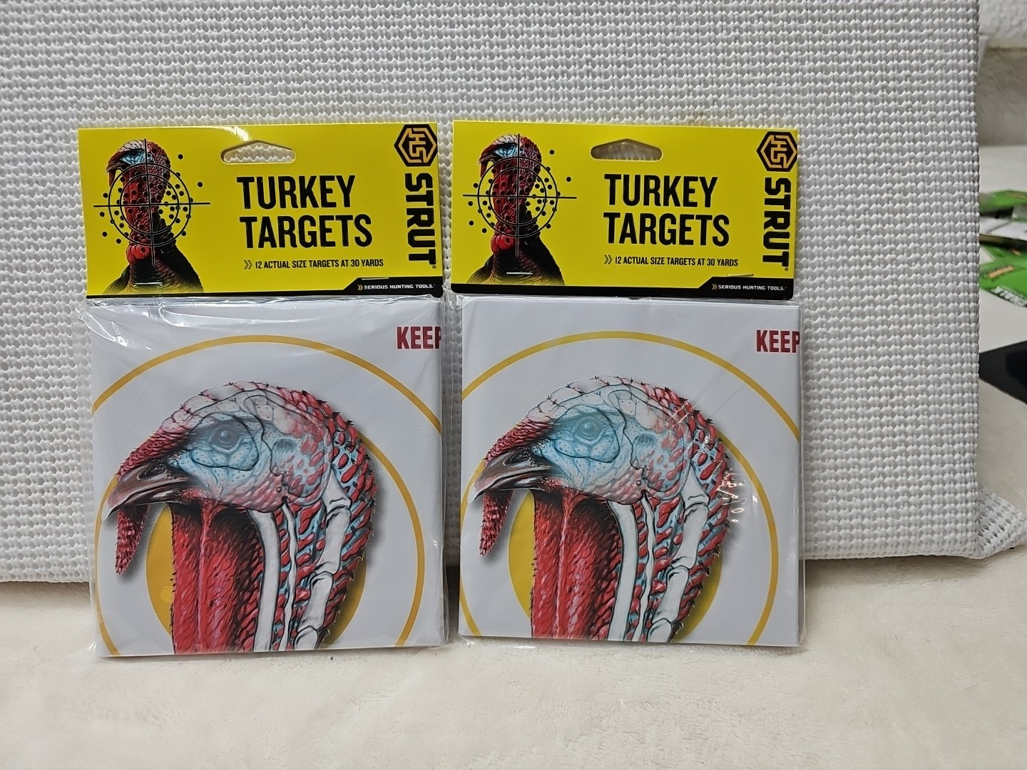 HS Strut Shotgun Hunters Specialties Turkey Targets 12 Targets Lot of 2 Packs