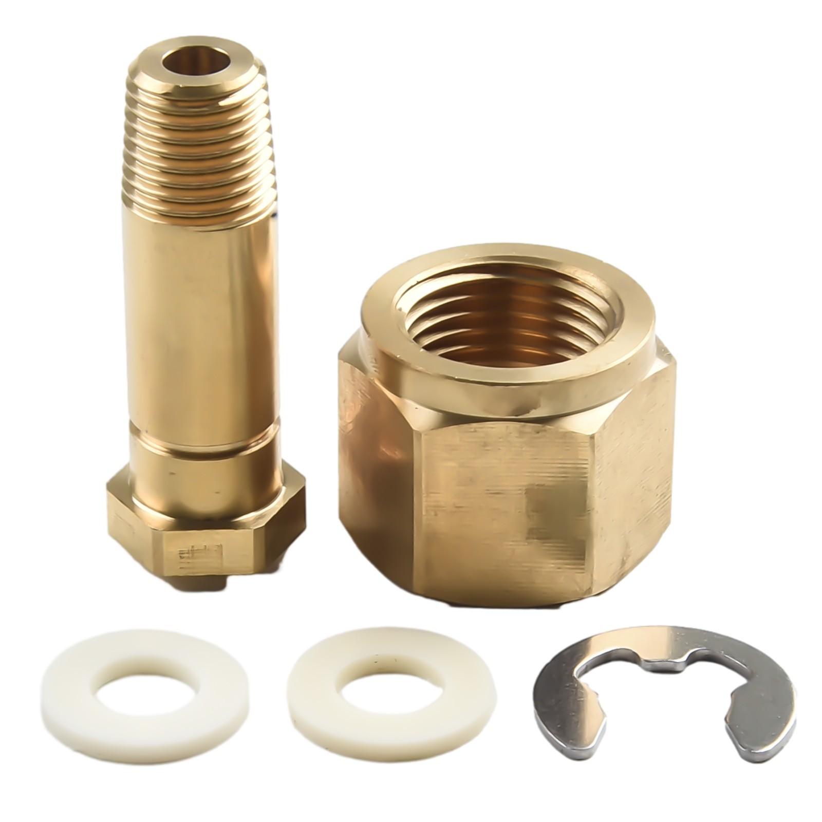 Reliable CGA320 Regulator Inlet NUT & 2 NIPPLE with Washer Brass Material