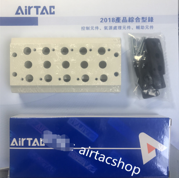 1PCS New AirTAC 200M-6F 200M6F Solenoid Valve Base Free Ship