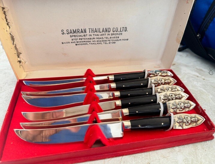 Samran Brass Thailand Knives