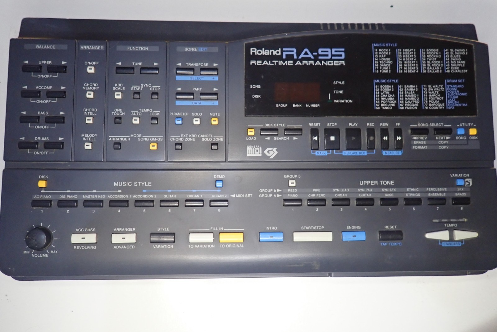 Roland | RA-95 | Realtime Arranger | MIDI Controller