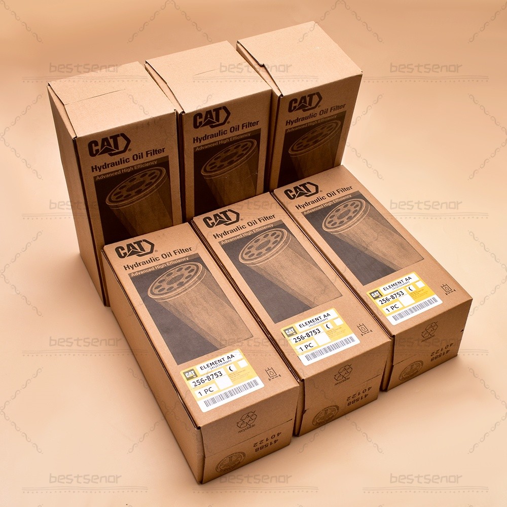 6 Pack Caterpillar 2568753 256-8753 FUEL WATER SEPARATOR High Efficiency