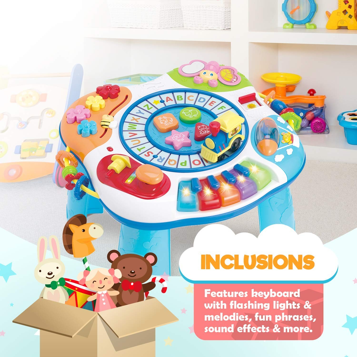 WinFun Letter Train and Piano Activity Table