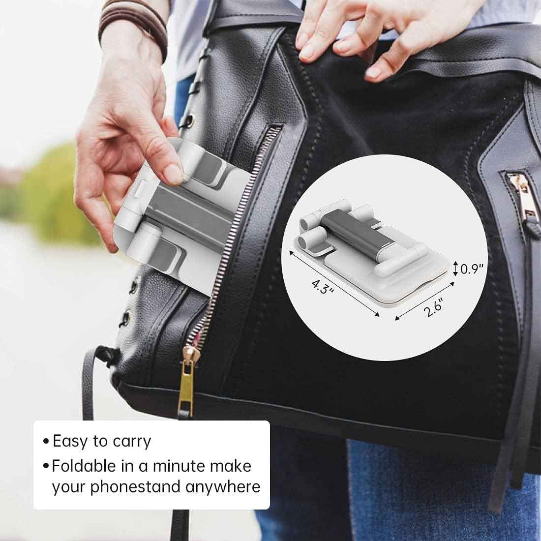 Stand Foldable Holder Travel Desktop Cradle Dock for Tablets