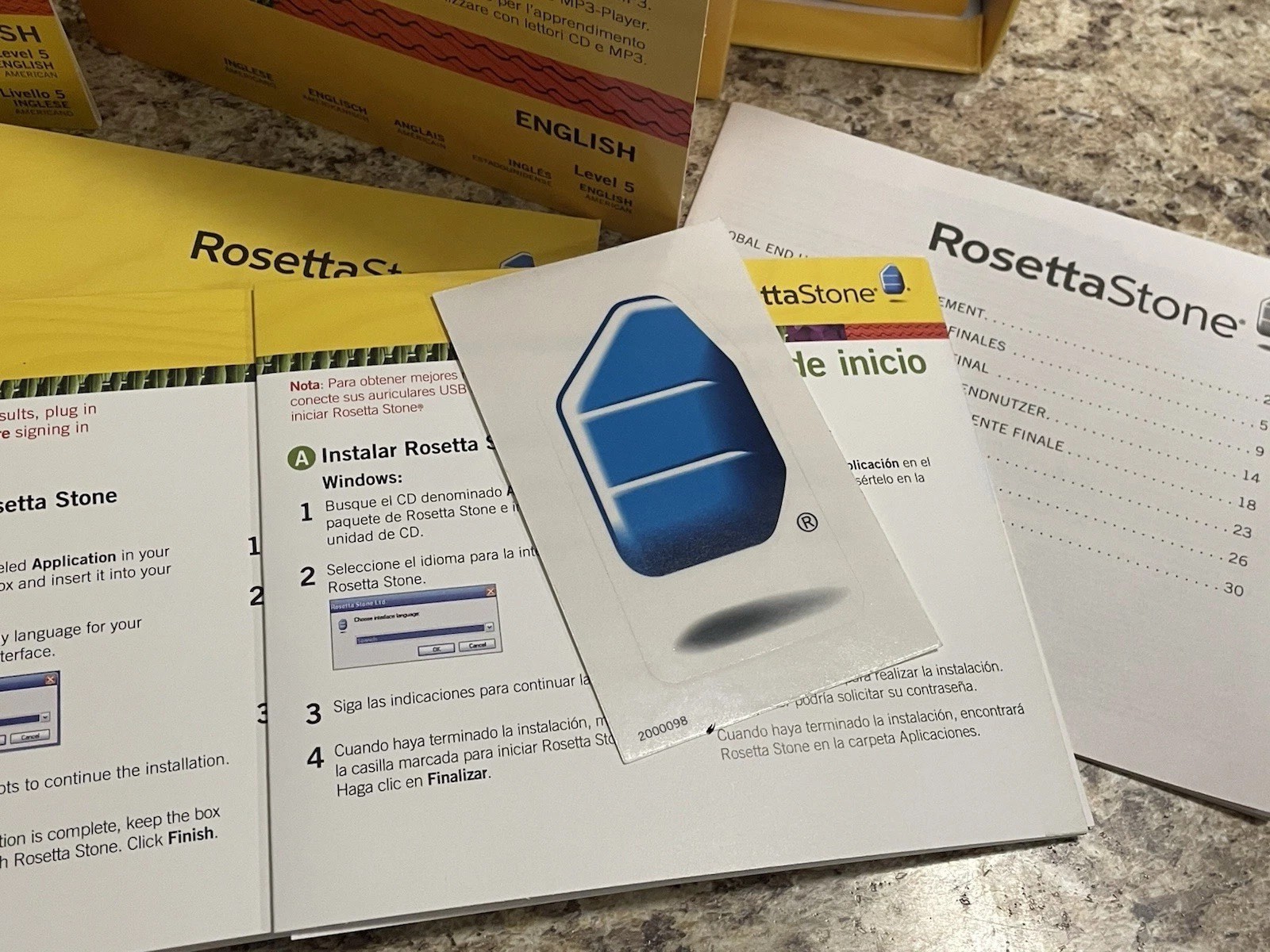 Rosetta Stone English (US) Level 5 Set by Rosetta