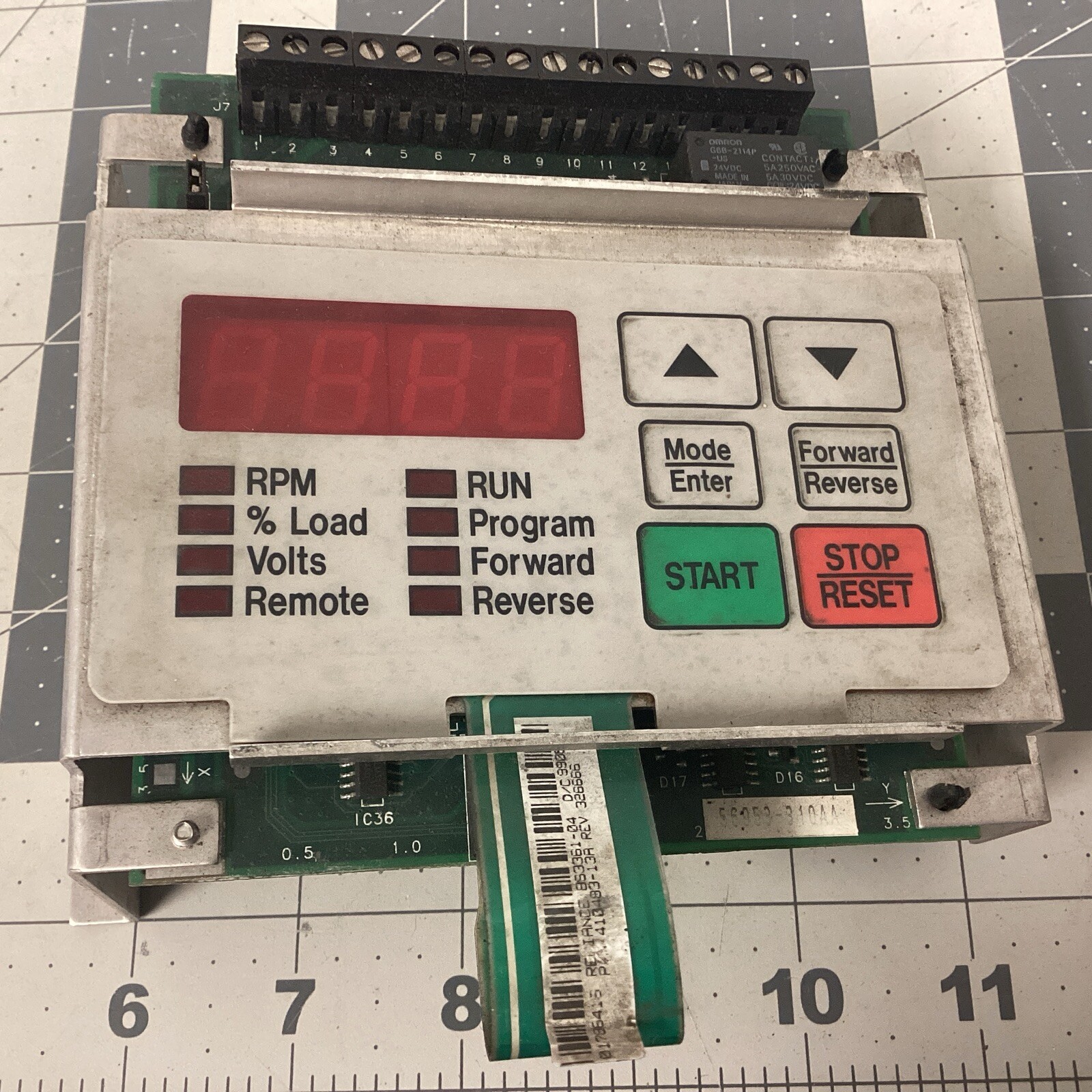 Reliance Electric 803624-83A Display assemblie (LQS20E)