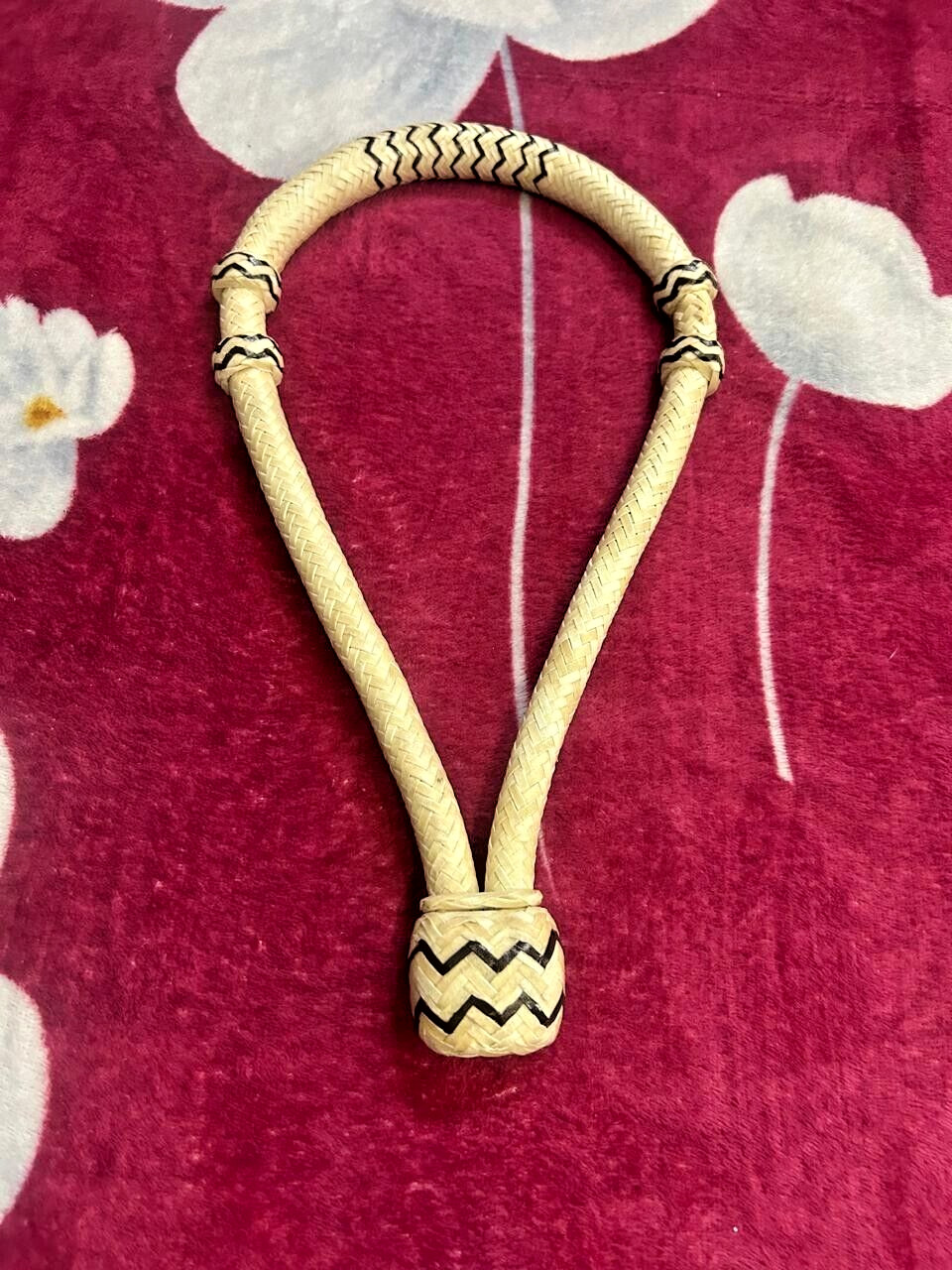 Western Bosal Braided with Rawhide in  Natural  Color Brown Strep Standard Size