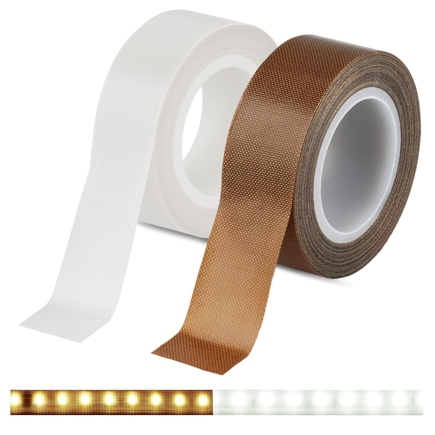 LED Strip Diffuser Tape 2 PCS 0.78 in X 32.8 Ft Light Diffuser Tape for Soften L
