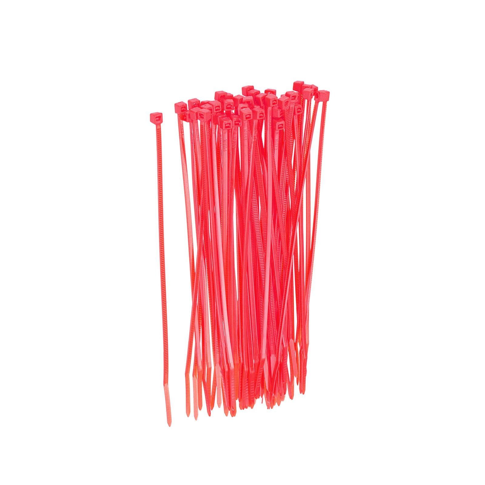 Cable Zip Ties Nylon Cable Wraps - 6x0.1 Inch / Pink / 120Pcs